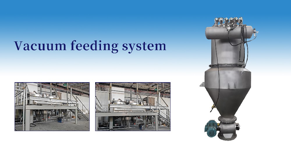 Vacuum feeding system